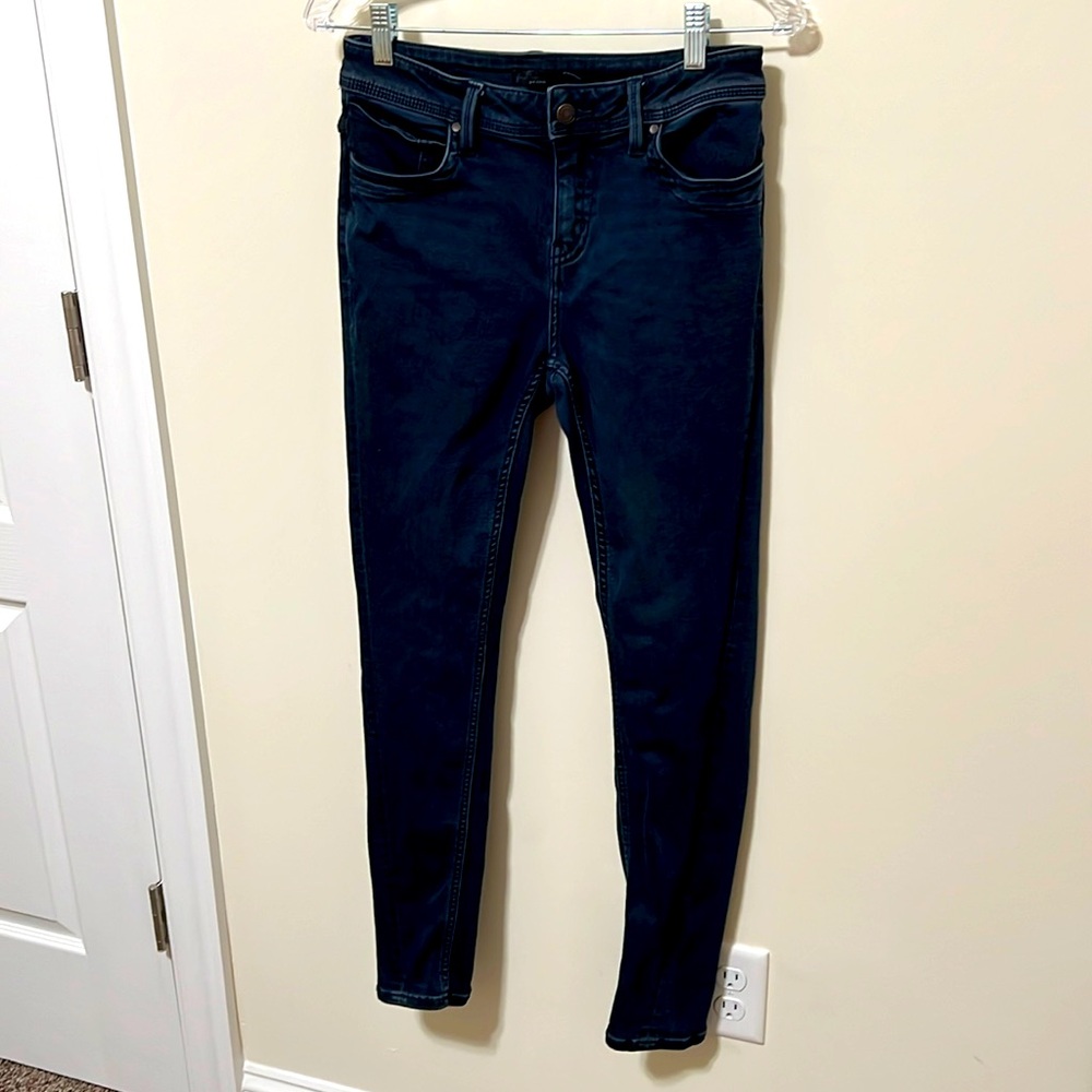 Prana Women’s Dark Wash Blue Stretch Skinny Jeans / Size 6 / Very Good Condition